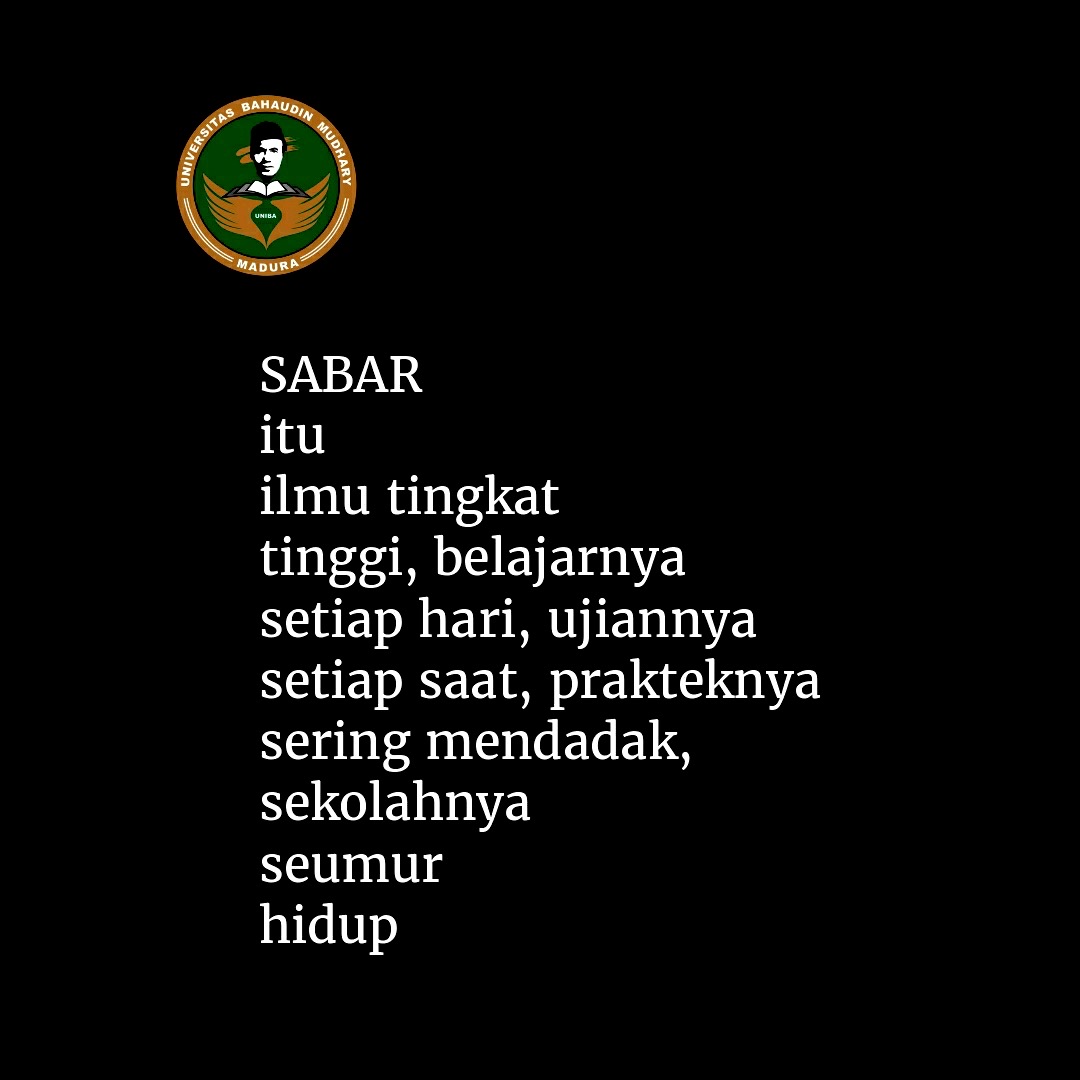 Mimbar Jum'at UNIBA-MADURA Belajar Menggali Kekuatan Jiwa